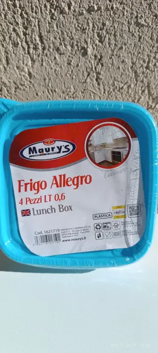 Set 4 Lunch Box Frigo Allegro Maury's