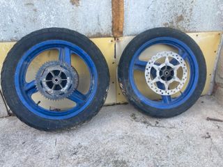 Llantas GPR 50 16'' con disco y piñón