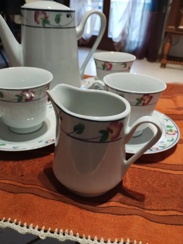 Servizio da tè per 3  teiera e zuccheriera