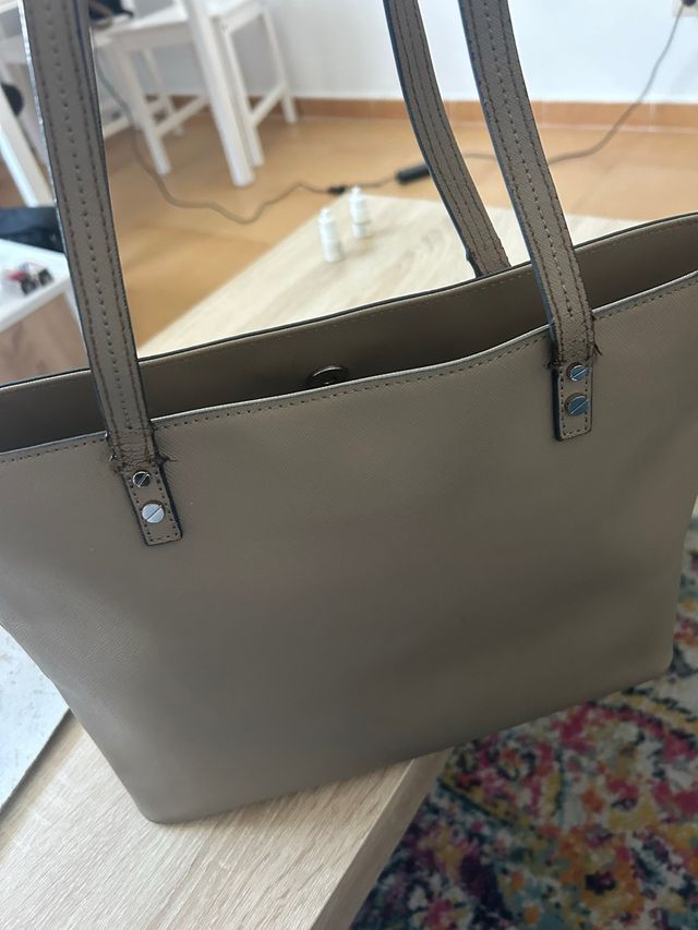 Bolso Karl Lagerfeld Gato Beige y Rosa