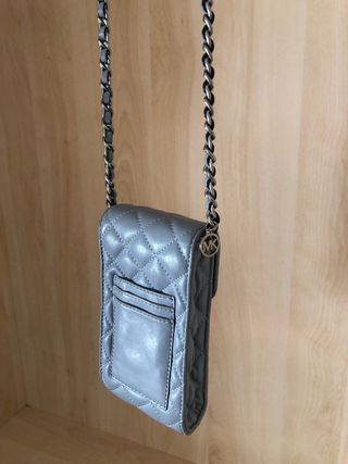 Bolso Michael Kors Gris Cadena