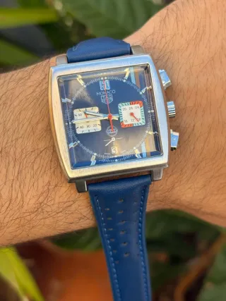 TAG Heuer Monaco Cronógrafo Azul