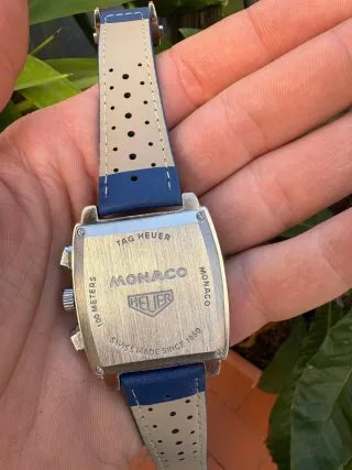 TAG Heuer Monaco Cronógrafo Azul