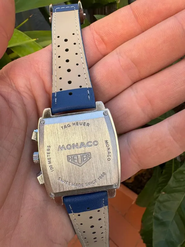 TAG Heuer Monaco Cronógrafo Azul