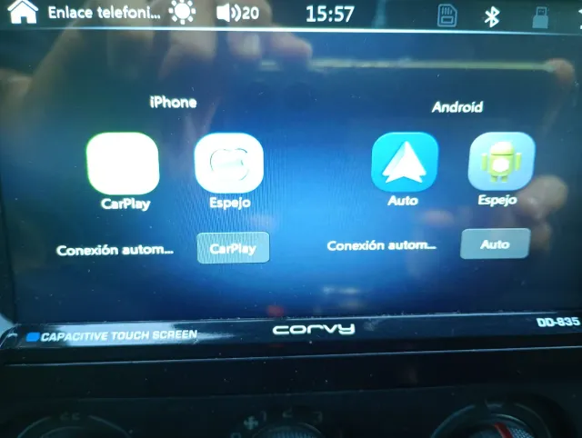 Radio Corvy DD835 Doble DIN