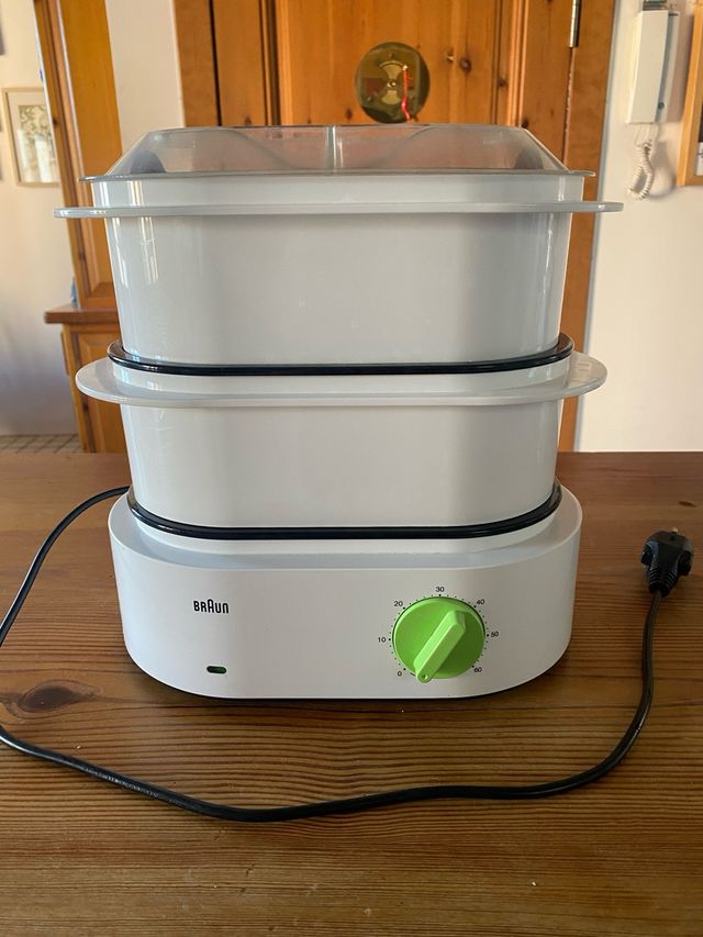 Vaporera Braun 2 niveles