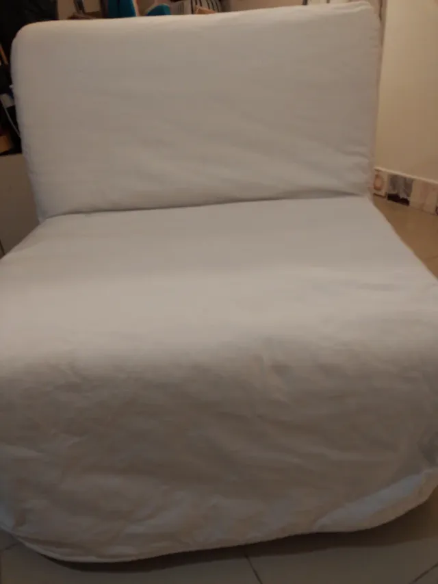 Sillón cama IKEA blanco