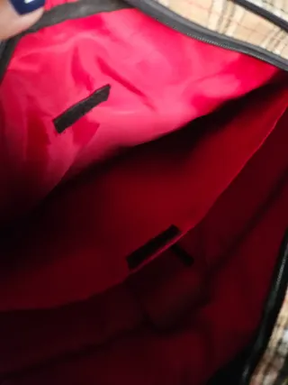 Borsa porta computer a quadri