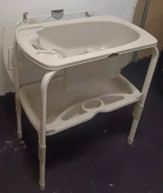 Bañera bebé Jane beige como nueva