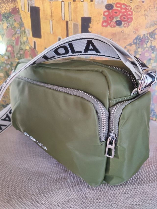 Bolso bandolera verde