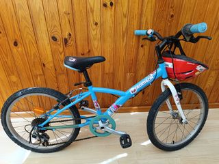 Bicicleta infantil Decathlon 20 pulgadas,5 piñones