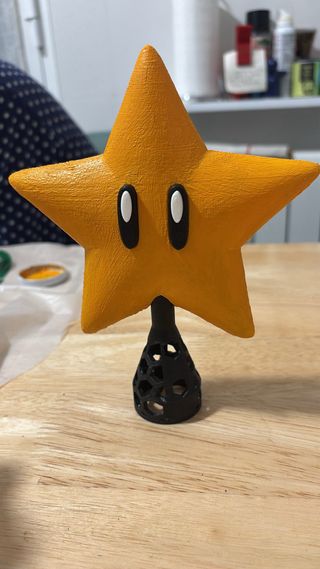 Estrella Super Mario Adorno Navideño