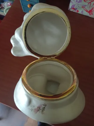 Joyero mujer sombrero flores Made in Italy