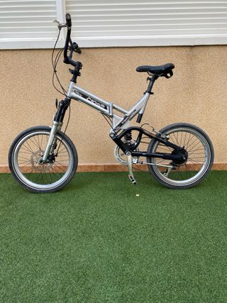 Bicicleta plegable KROSS 20 Plata
