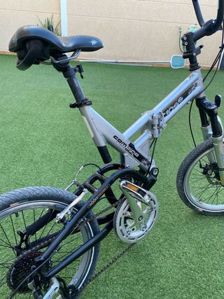 Bicicleta plegable KROSS 20 Plata