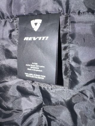 Cazadora Moto Mujer Negra Talla S