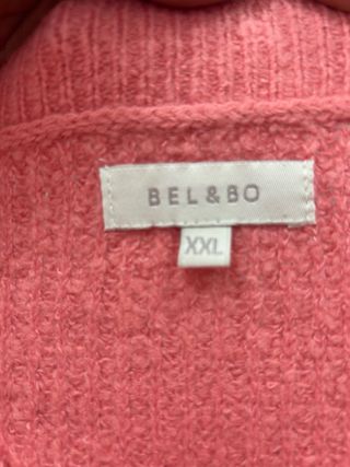 Jersey rosa cuello pico talla XXL