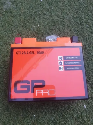 Batería GP-PRO GT12B-4 GEL 10AH Moto