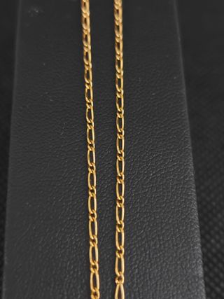 Cadena oro 18  Bilbao colgante cruz051-02-00460