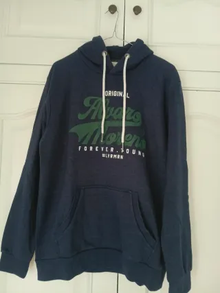 Sudadera Álvaro Moreno Talla M Azul