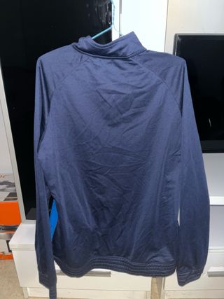 Chaqueta deportiva Nike azul y negra M