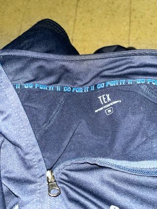 Chaqueta deportiva Nike azul y negra M