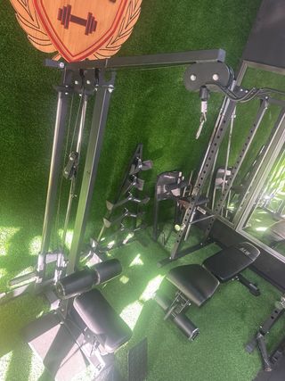 Máquina Gimnasio Polea Pecho y Remo