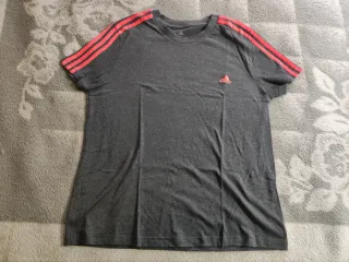 Camiseta Adidas gris mujer