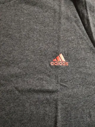 Camiseta Adidas gris mujer