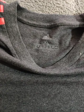 Camiseta Adidas gris mujer