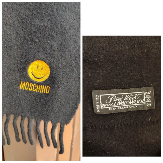 Sciarpa Moschino Unisex Vintage