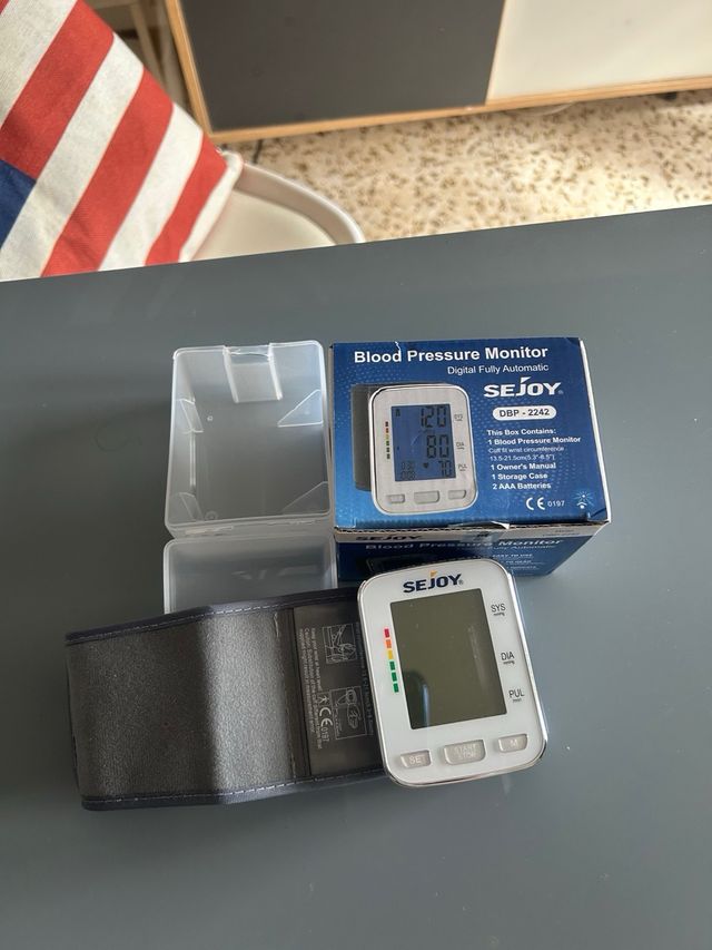 Medidor Presión Arterial SEJOY Muñeca