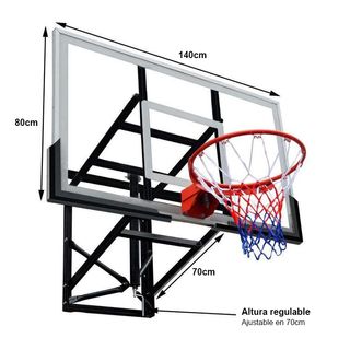 Tablero canasta Baloncesto SMASH 780 regulable