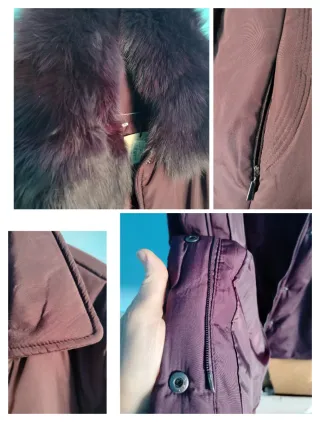 Giaccone nuovo invernale vintage con pellicciotto