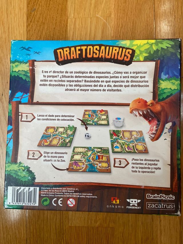 Draftosaurus Juego de Mesa