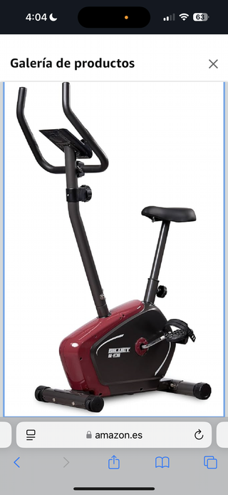 Bicicleta estática Siluet Fitness