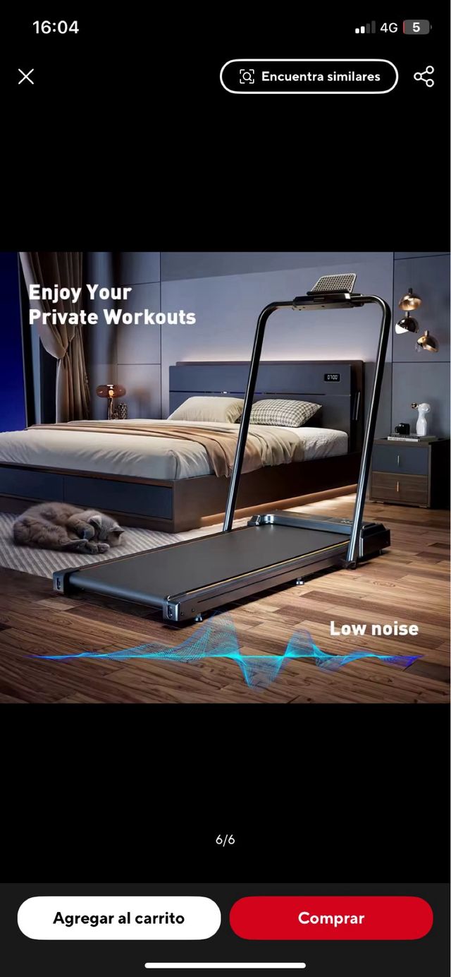 Cinta de correr plegable 2.5HP