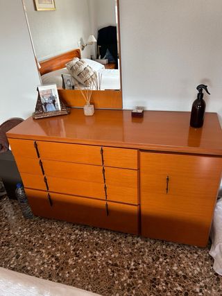 Dormitorio Matrimonio Completo madera cerezo