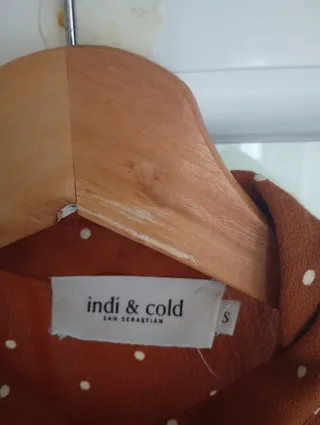 Vestido Indi & Cold lunares talla S