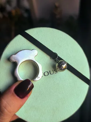 Urge. Anillo Tous Oso Plata