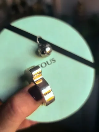 Urge. Anillo Tous Oso Plata