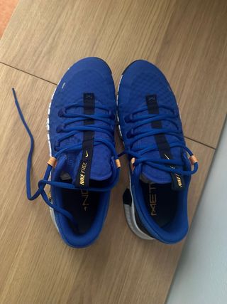 Zapatillas Nike Free Hombre Azul/Naranja