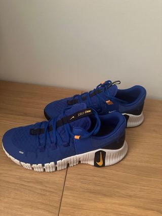 Zapatillas Nike Free Hombre Azul/Naranja