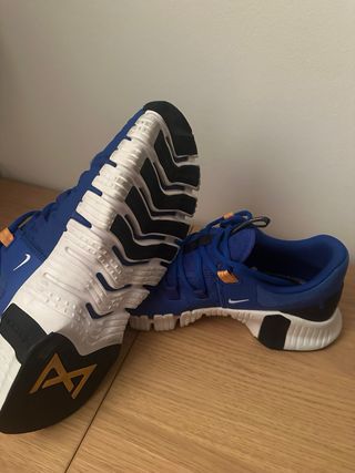 Zapatillas Nike Free Hombre Azul/Naranja