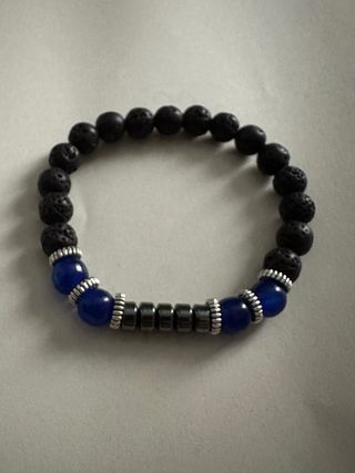 Bracciale Pietre Laviche e Blu