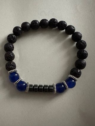 Bracciale Pietre Laviche e Blu