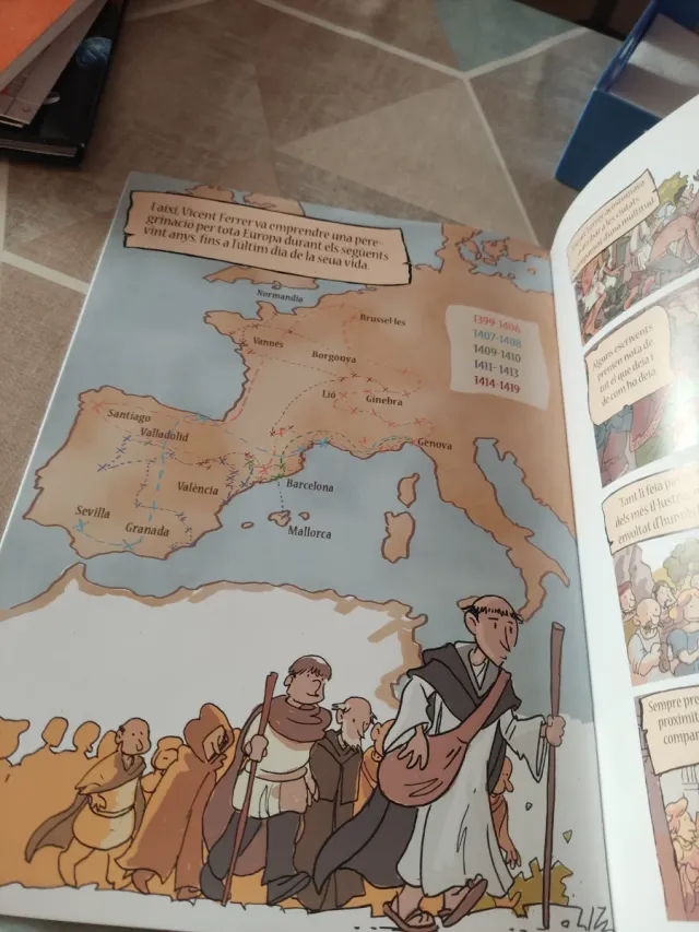 Cómic Sant Vicent Ferrer Valencia Universal