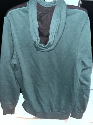 Sudadera hombre bicolor