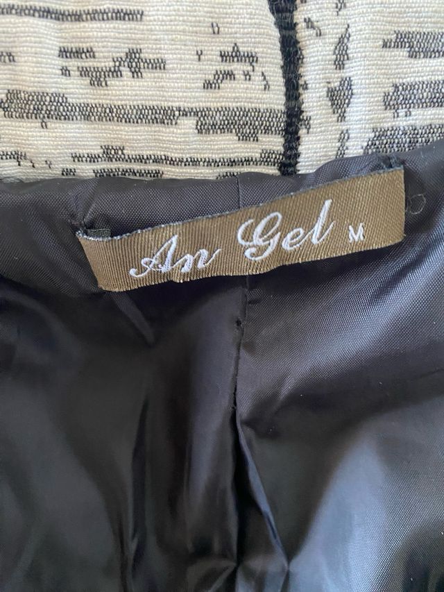 Abrigo invierno mujer estampado