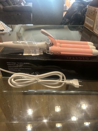 Plancha Ondas Profesional Digital Rosa